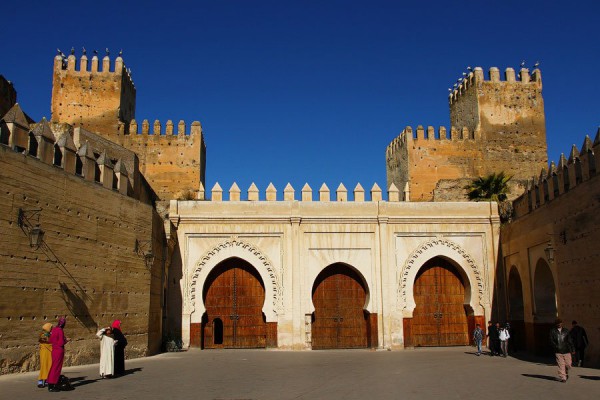 Это уже новая медина и дворец эмира. Она куда менее интересная, чем старая.